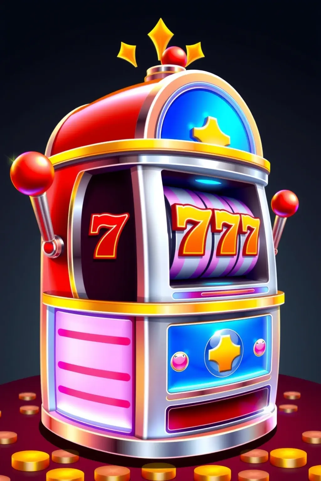 Mobile casino login screen on smartphone